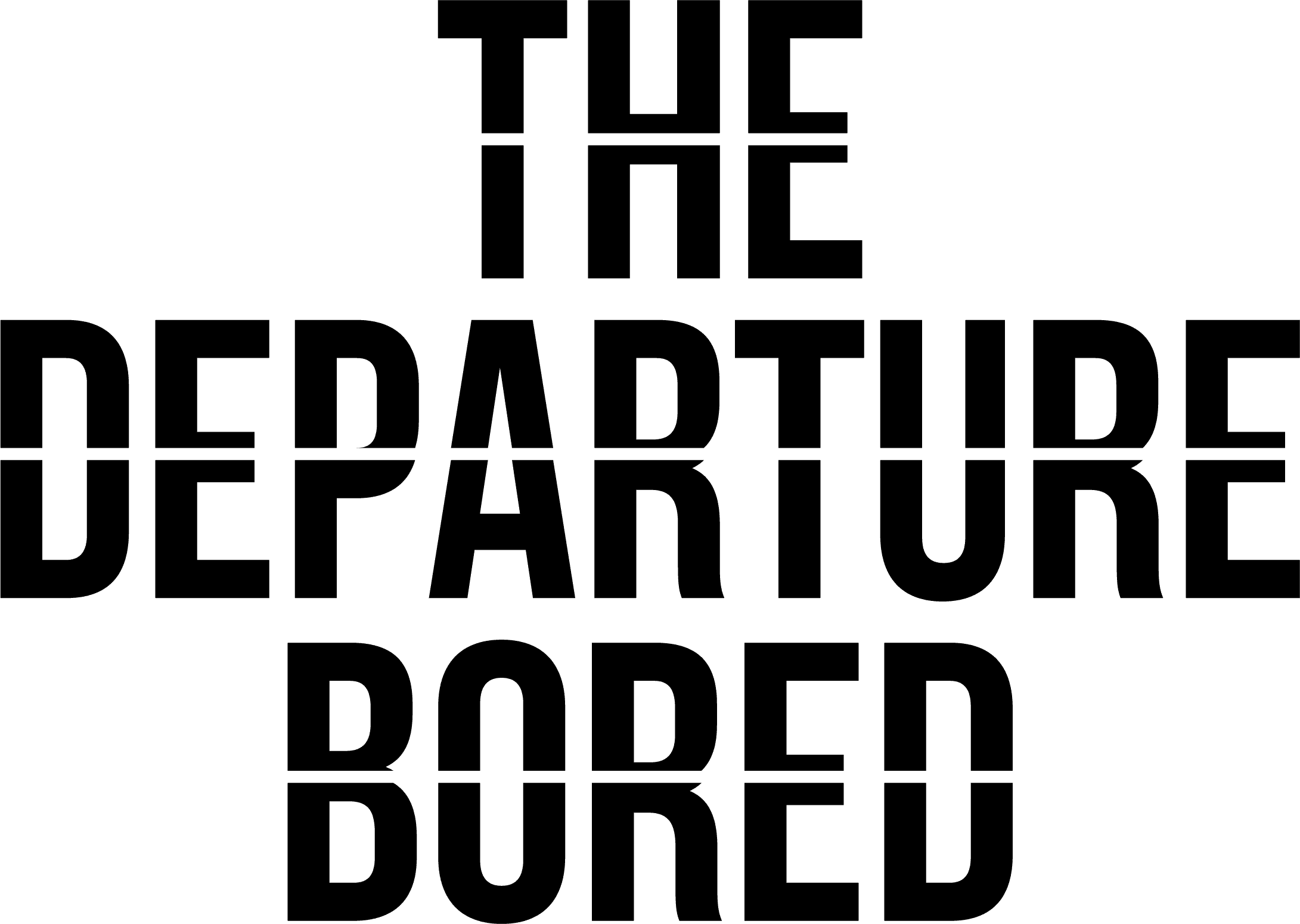 The Departure Bored logo
